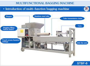 Machine de remplissage automatique de sac de compost de champignon de moteur électrique de nouvelle conception avec l'emballage en plastique - Product Image 3