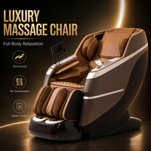 Model 4D Zero Gravity Foldable Luxury Shiatsu Chair PU Leather Multi Modes MY-765D China Best Shiatsu Ai Zero Gravi - Product Image 1