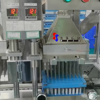 Línea de producción automática de tubos de sangre, máquina de fabricación de tubos de prueba de sangre de vidrio