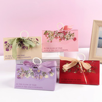 Boîte à bonbons de luxe romantique pour mariage et festival, idéale comme cadeau, intemporelle, écologique, en carton ivoire, couleur unie, idées de boîtes élégantes