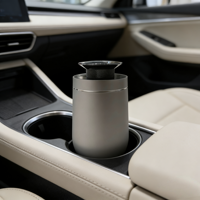 Purificateur d'air portable électrique intelligent haut de gamme pour voiture, nébuliseur diffuseur d'arômes sans eau, diffuseur d'huiles essentielles contrôlé par application pour hôtel