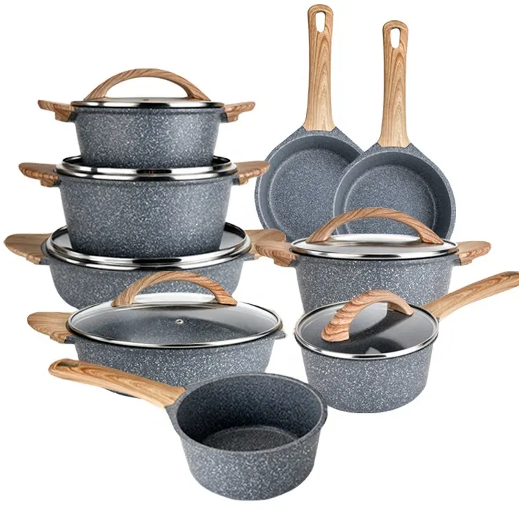 Set di pentole per zuppa antiaderente,