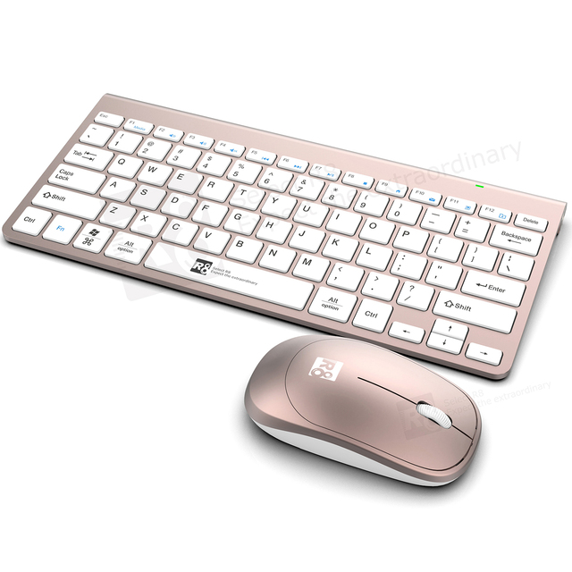 2022 New Hot Sale 2.4G Usb 78Keys Mini Portable BT Slim  Wireless  Mouse Keyboard Combo for Laptop Desktop