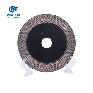 Customization Thin X Reinforced Mesh Turbo Diamond Disc Cutter Cutting Saw Blade for Porcelain Tile Cutting Grinding