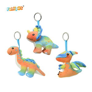 Famipet Fabricante de Peluches Personalizados con Diseño de Dinosaurio, Llavero de Peluche, Colgante para Bolsa, Juguete - Product Image 1
