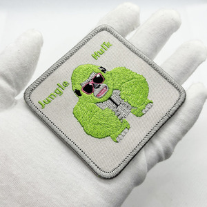 Tối Loạt Biểu Tượng Tùy Chỉnh Các Bản Vá Lỗi Cao Đẳng Quần Áo Với Sắt-Trên 3D Phong Cách Thêu Chất Liệu Vải Đồng Phục Học Sinh - Product Image 2