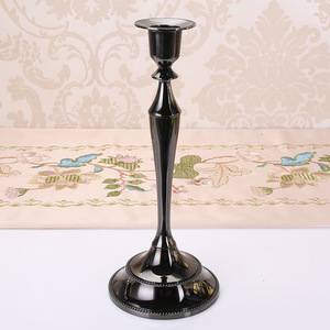 Candelabro in Lega di Zinco Stile Europeo, <span class=keywords><strong>Portacandele</strong></span> Singolo Retrò Romantico Modello 6301 - Product Image 4