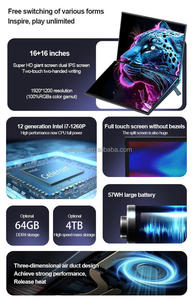 Factory Price 12th Gen <strong>Intel</strong> <strong>Core</strong> <strong>I5</strong> <strong>Dual</strong> 16+16 Inch IPS Touch Screen Laptop with Metal Body Windows 11 English Keyboard - Product Image 4