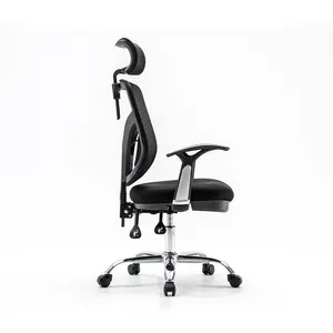 Campione gratuito 2022 sedia da regista Sihoo sedia da ufficio CEO la migliore sedia da ufficio ergonomica con design posteriore