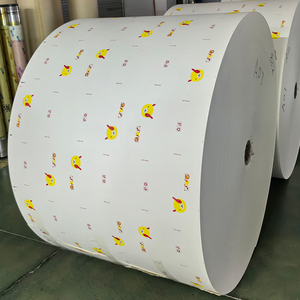 Hersteller Preis PE beschichtete Papierrolle für Rohmaterial für Kaffee-und Getränke becher White Board Card Rolls Stock - Product Image 4