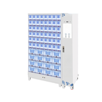 Armoire à outils intelligente automatique à 64 compartiments avec stockage d'écran pour une utilisation en usine