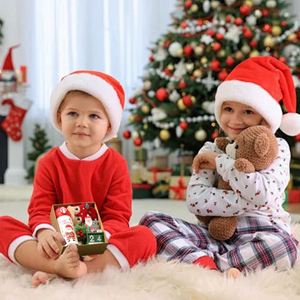 Pequeño Set Navideño con Logotipo Personalizado, Adornos de Muñecas Lindas para Niños, Caja de Regalo con Botella - Product Image 4