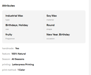 เทียนหอมจากขี้ผึ้งถั่วเหลืองธรรมชาติ 100% บรรจุถุงละ 25 กก. สำหรับทำเทียนตกแต่งคริสต์มาสและอีสเตอร์ด้วยตัวเอง - Product Image 6