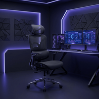 Chaise de bureau ergonomique haut de gamme avec repose-pieds, soutien lombaire confortable, chaise de direction pour grossistes, chaise de gamer