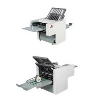 Machine à plier le papier entièrement automatique à grande vitesse BYON A3 ZY-A3/4-1 pour pliage croisé, double pliage et pliage en zigzag, usage industriel