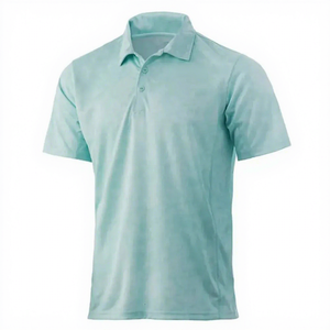 Chemises de pêche à col boutonné personnalisées, manches longues, sublimation, anti-UV UPF 50, séchage rapide, respirantes, 100% polyester, vêtements pour hommes - Product Image 2