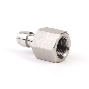 Paintball PCP Foster <strong>Quick</strong> Disconnect Fill Nipple 8MM <strong>Quick</strong> <strong>Coupler</strong> Plug Female Thread 1/8NPT&amp;1/8BSP&amp;M10*1 - Product Image 3