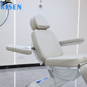 KISEN New Design Professional Multi-Angle Adjustable Head Spa Salon Bed Facial <b>Chair</b> <b>Pink</b> Beauty Treatment Bed - Product Image 6