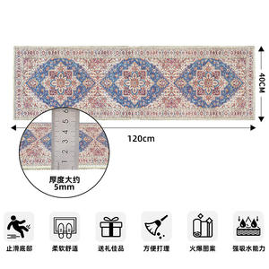 Tapis de sol en laine d'agneau 22YGR0042 en fibre de polyester, durable, pour usage domestique, sur mesure - Product Image 2