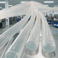 Tube gonflable commercial personnalisé en TPU, chambre à air pour camping, tente, cerf-volant, haute pression, flexible, léger, film transparent