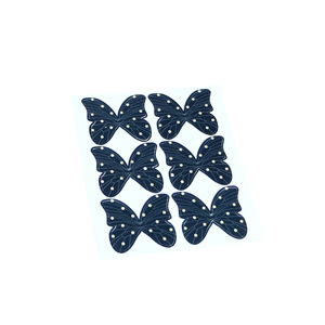 Adornos <span class=keywords><strong>de</strong></span> Papel <span class=keywords><strong>para</strong></span> Pastel con Diseño <span class=keywords><strong>de</strong></span> Mariposas y Puntos Negros, Modernos, Ecológicos, Reutilizables, <span class=keywords><strong>para</strong></span> <span class=keywords><strong>Cumpleaños</strong></span> y San Valentín - Product Image 5