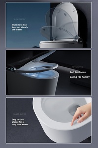 Inodoro Inteligente de Pared con Control Remoto Automático, de Cerámica, con Protección de Espuma, para Baño - Product Image 4