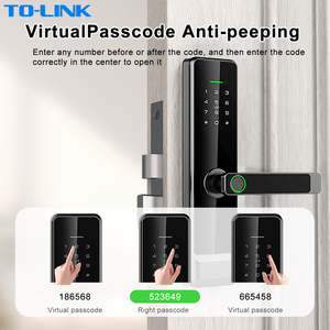 Tolink cerradura thông minh tuya Wifi ttlock vân tay serrure de Porte En Bois cerradura Khóa cửa kỹ thuật số cho cửa gỗ - Product Image 5