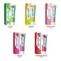 Dentifrice blanchissant au sel de rose OEM SADOER 100g – Élimination des taches, éclaircissement, nettoyage en profondeur, haleine fraîche, élimination des odeurs, soins bucco-dentaires