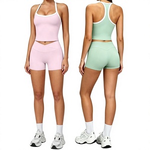 Conjunto de Yoga y Pilates para Gimnasio, Sensación de Segunda Piel, Cómodo, Deportivo, Suave como la Mantequilla, para Mujer, Suministro de Fábrica OEM - Product Image 1