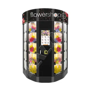 Luxury Flower Bouquets Vending Machine Flowers Vending Machine Sale Factory Directly