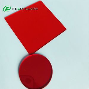 Filtro de Vidrio Rojo de Paso Largo con Corte IR FELIX HB610 HB630 KC10 GB610 para Escáner de Código de Barras Láser - Product Image 5