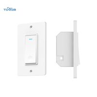 OEM US Smart WiFi Interrupteur tactile mécanique Homekit Tooya Interrupteur du panneau de commande d'éclairage pour Google Alexa Interrupteur de commande sans fil