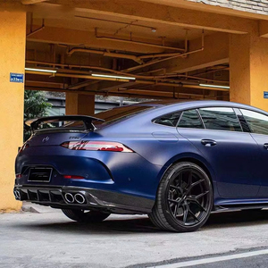 Nouvelle condition Prepreg fibre de carbone sèche Bodykit diffuseur arrière pare-chocs lèvre Spoiler séparateur pour <span class=keywords><strong>Mercedes</strong></span> Benz <span class=keywords><strong>AMG</strong></span> GT43 GT53 GT50 - Product Image 6