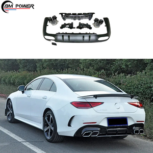 <span class=keywords><strong>2023</strong></span> <span class=keywords><strong>CLS</strong></span> CLASS W257 mise à niveau vers GT63 STYLE KIT de carrosserie voiture pare-chocs GRILLE diffuseur embouts d'échappement 2018- FACELIFT W257 GT63 pièces - Product Image 3