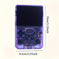 Console de jeu portable HX R36S Ultra, 64 Go, écran 3,5 pouces, plus de 20000 jeux, lecteurs de jeux portables, console de jeu R36s, console de jeu