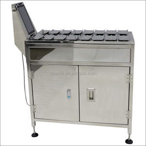 मैनुअल मल्टीहेड संयोजन स्केल, अंगूर मटर मशरूम मछली के लिए वजनदार मशीन - Product Image 6