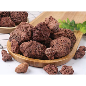 <span class=keywords><strong>Piedra</strong></span> volcánica Natural de alta calidad, <span class=keywords><strong>piedra</strong></span> de lava negra y roja para decoración, suministro de bajo precio para uso de productos químicos de papel - Product Image 4