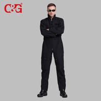 Combinaison Pilote Noire Combinaison Nomex Flying Coverall Flight Suit Prix