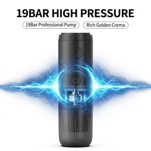 Cafetera Espresso Portátil de 19 Bares con Calentamiento Inalámbrico para Camping y Auto, Compatible con <span class=keywords><strong>Nespresso</strong></span>, 3 en 1 - Product Image 5