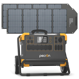 Estación de Energía Portátil de Emergencia PECRON E3000 Ultimate, Generador Solar, Sistema de Energía Solar de 3k Vatios-hora - Product Image 1
