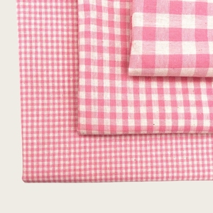 Tissu en coton teint en fil à tissage uni 21S à carreaux pour chemises et ensembles de pyjama - Product Image 3