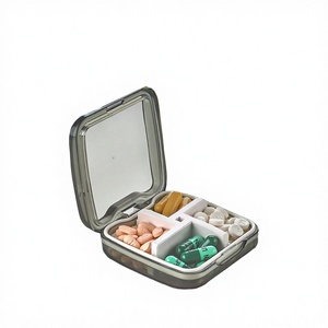Boîte à pilules numérique en plastique MEMOSAN BS0660J Zhejiang avec alarme et logo personnalisé, best-seller 2024 - Product Image 3