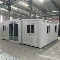 Maison conteneur extensible écologique de 40 pieds pour une vie hors réseau, certifiée AS/NZS SAA, maison conteneur modulaire préfabriquée de 40 pieds