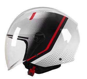 2025หมวกกันน็อค ABS หมวกกันน็อคครึ่งหน้าหมวกกันน็อคครึ่งหน้าหมวกกันน็อครถจักรยานยนต์สไตล์แฟชั่น - Product Image 2