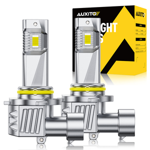 Ampoules de phares LED pour voiture AUXITO A1 9006 12V 20W 2500LM 6500K Blanc, remplacement des ampoules halogènes HID d'origine - Product Image 2