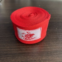Bandage de boîte élastique personnalisé 5m bandagen de kickboxing enveloppements de main sport en coton bandages de main de boxe 5m enveloppement de main de boxe