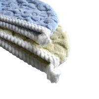 Chine fournisseur regalos toallas de microfibra serviette de cheveux en microfibre