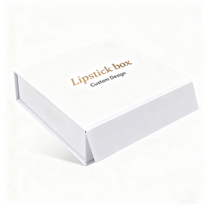 Caja de Embalaje de Perfume con Forma de Libro, Forrada de Esponja, con Laminación Mate y Logotipo Personalizado, Blanca, Magnética y de Lujo para Cosméticos - Product Image 3