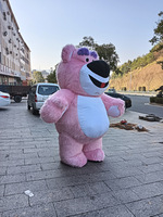 Mashable Ours Tigre Husky Lapin Costume Gonflable Panda Géant Polaire Fraise Ours Fourrure Monstre Mascotte Promotions Polyfoam