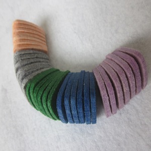 Système de ramassage acoustique, recyclage du feutre de guitare, couleur <span class=keywords><strong>orange</strong></span>, taille personnalisée - Product Image 5